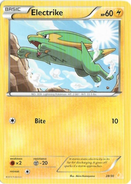 Electrike (28/30) [XY: Trainer Kit 3 - Pikachu Libre] | Good Games Morley