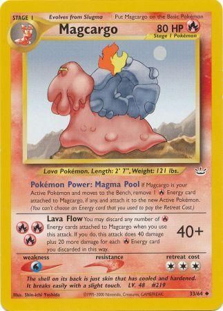 Magcargo (33/64) [Neo Revelation Unlimited] | Good Games Morley