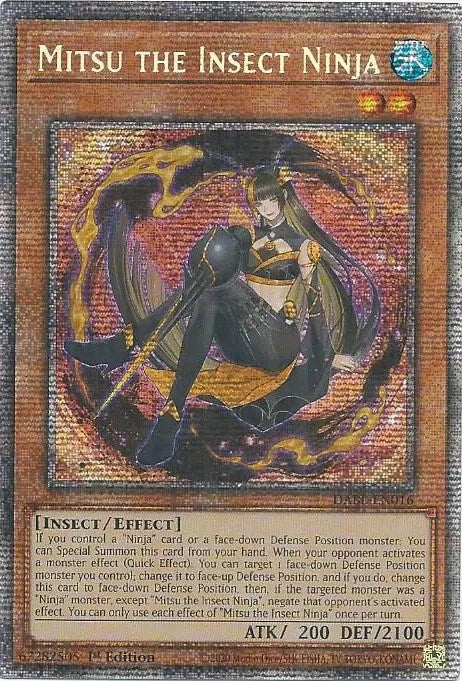 Mitsu the Insect Ninja [DABL-EN016] Starlight Rare | Good Games Morley
