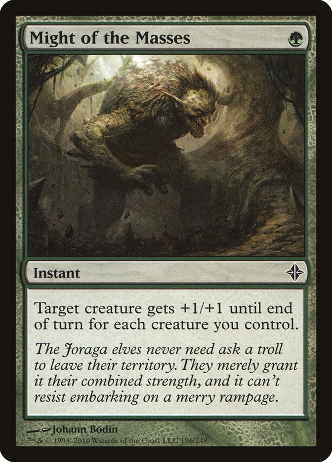 Might of the Masses [Rise of the Eldrazi] | Good Games Morley