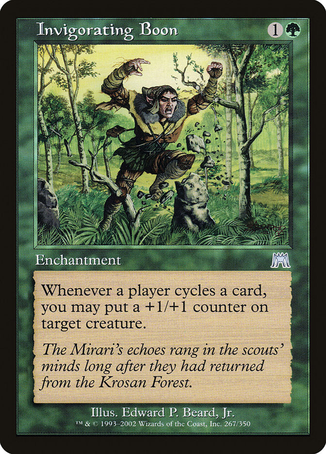 Invigorating Boon [Onslaught] | Good Games Morley