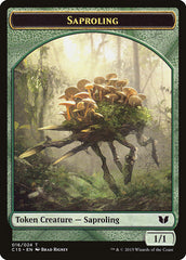 Snake (017) // Saproling Double-Sided Token [Commander 2015 Tokens] | Good Games Morley