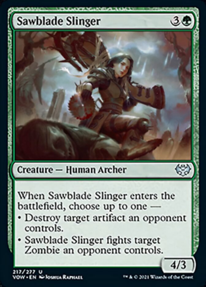 Sawblade Slinger [Innistrad: Crimson Vow] | Good Games Morley