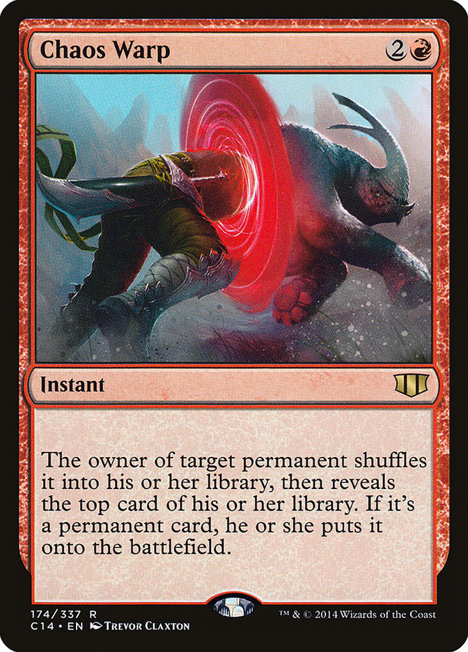 Chaos Warp [Commander 2014] | Good Games Morley