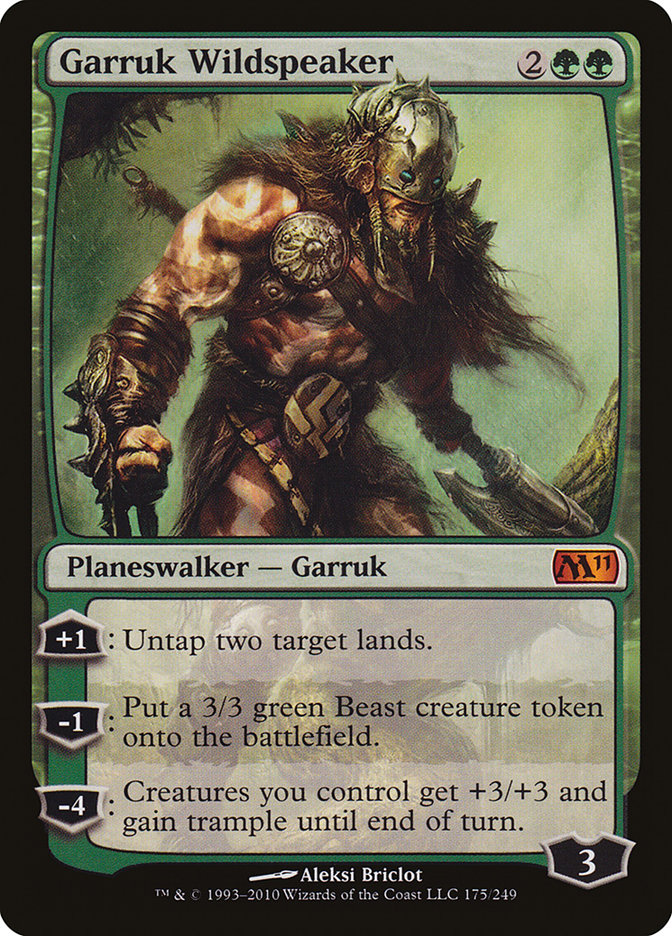 Garruk Wildspeaker [Magic 2011] | Good Games Morley