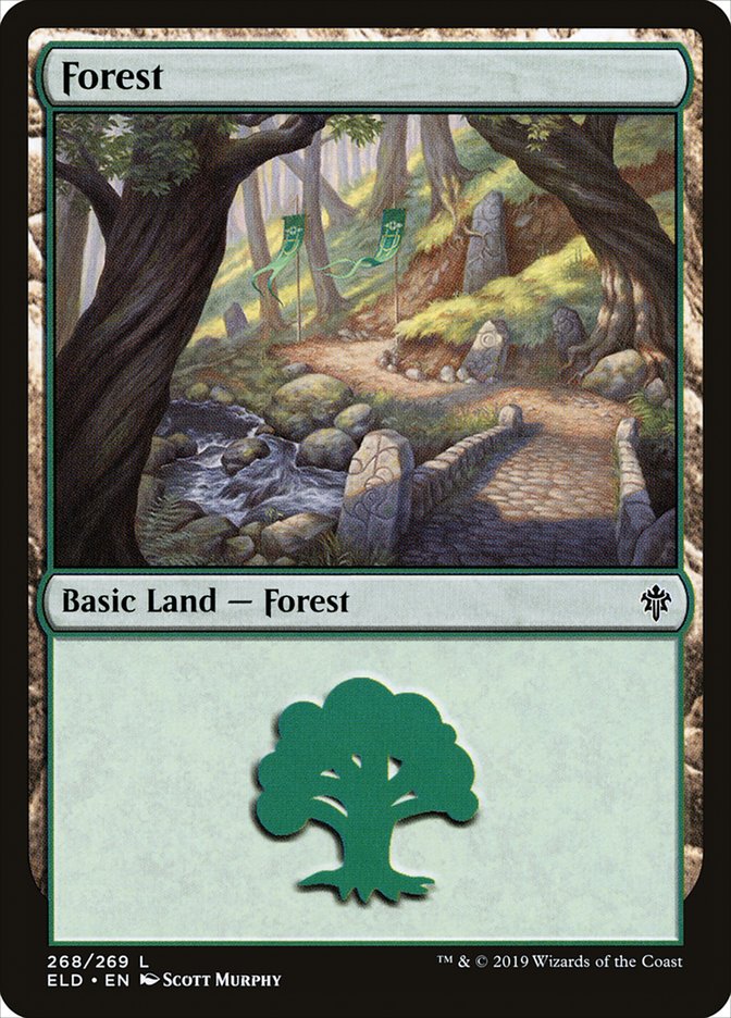 Forest (268) [Throne of Eldraine] | Good Games Morley