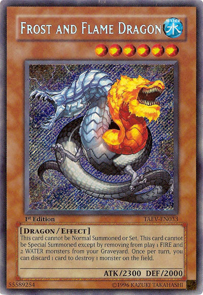 Frost and Flame Dragon [TAEV-EN033] Secret Rare | Good Games Morley