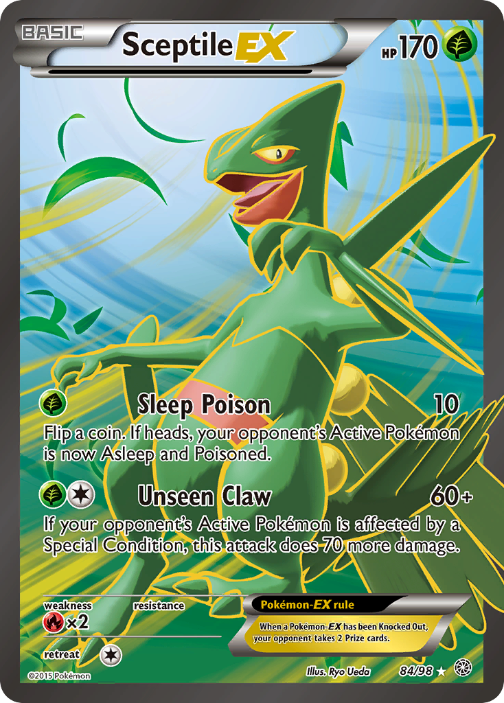 Sceptile EX (84/98) [XY: Ancient Origins] | Good Games Morley