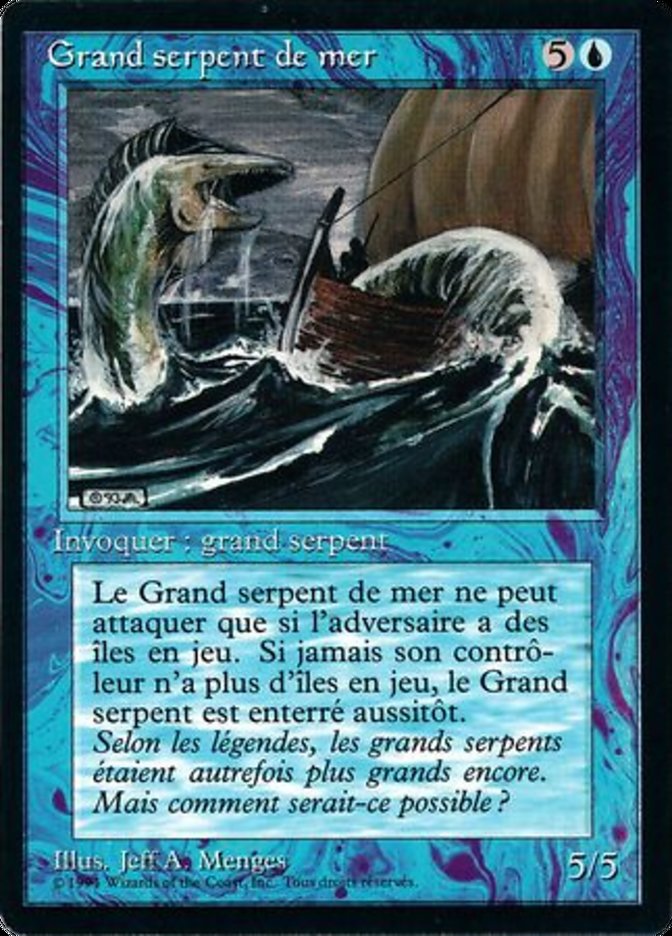 Sea Serpent [Foreign Black Border] | Good Games Morley