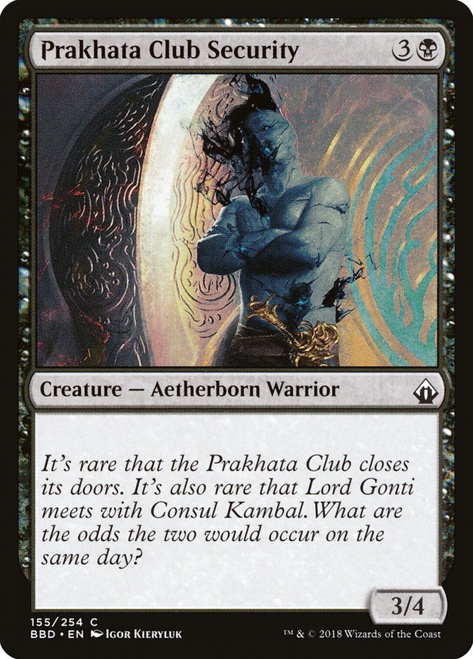 Prakhata Club Security [Battlebond] | Good Games Morley