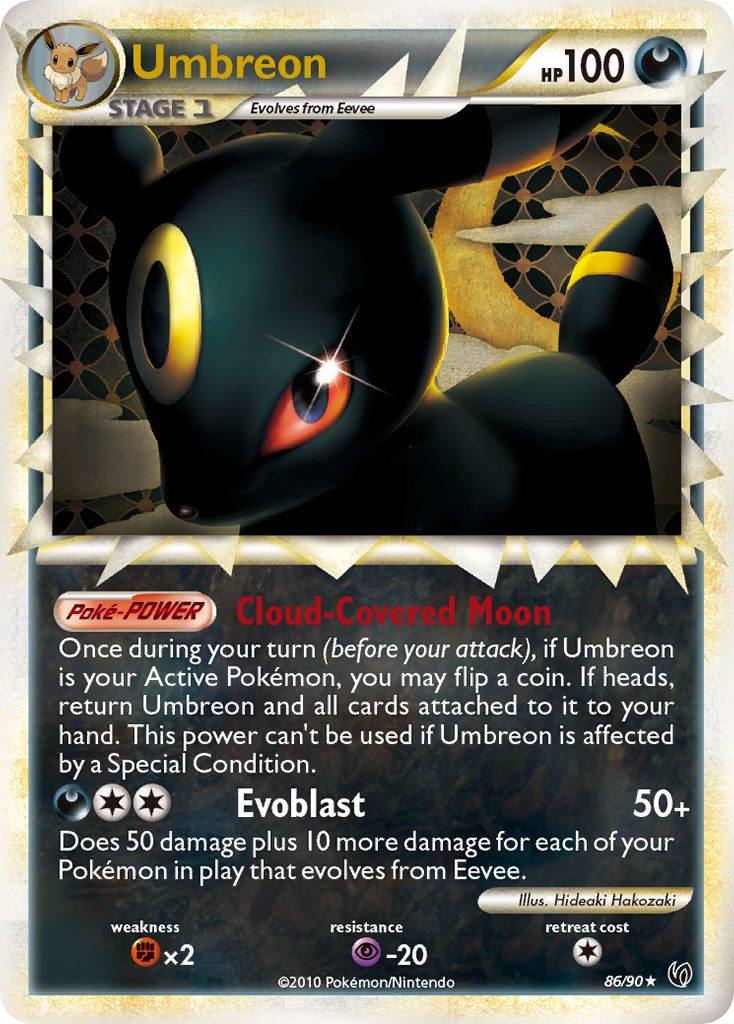 Umbreon (86/90) [HeartGold & SoulSilver: Undaunted] | Good Games Morley