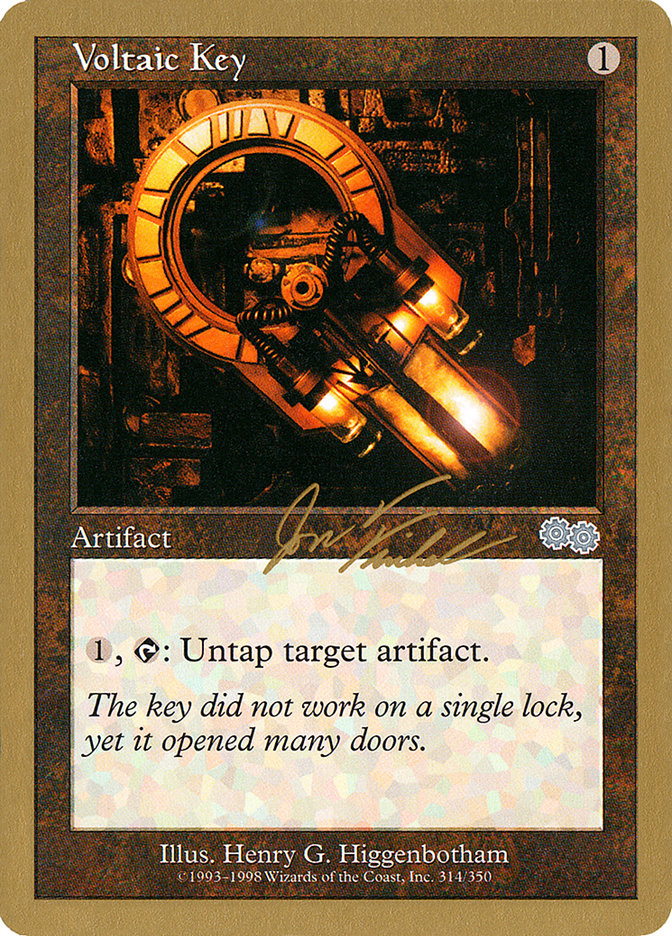 Voltaic Key (Jon Finkel) [World Championship Decks 2000] | Good Games Morley