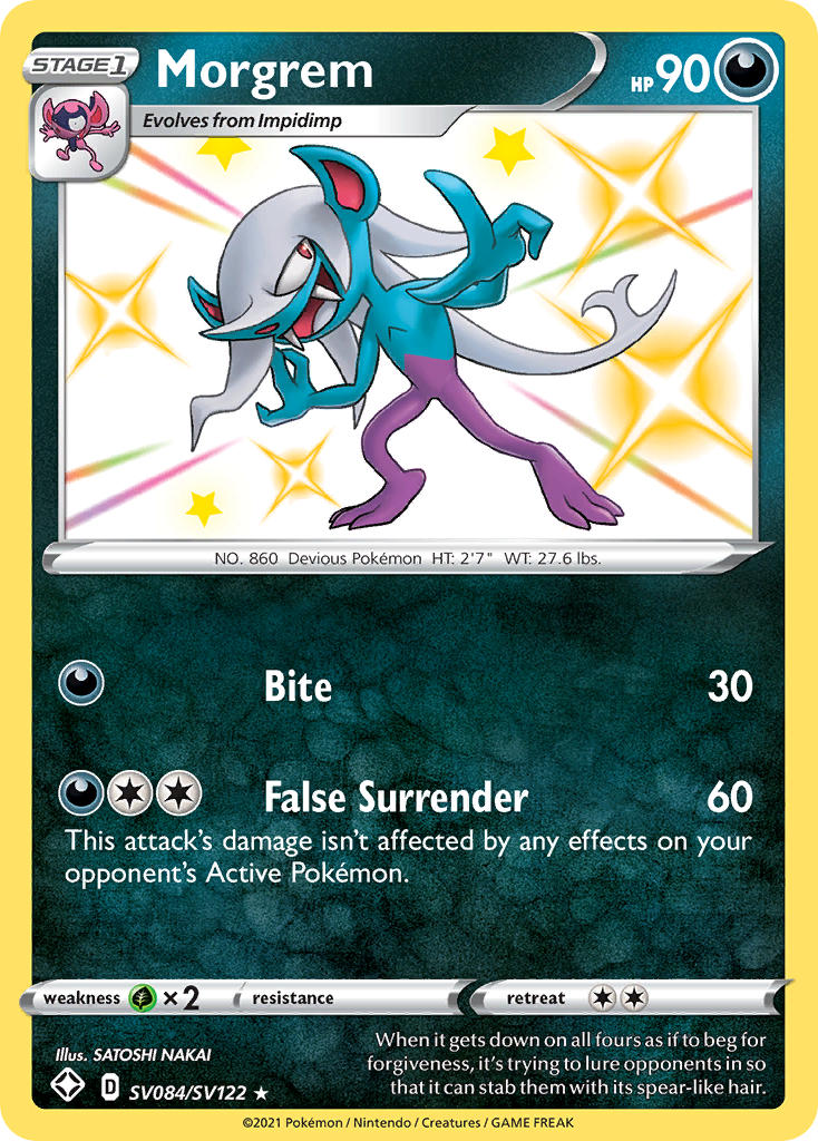 Morgrem (SV084/SV122) [Sword & Shield: Shining Fates] | Good Games Morley
