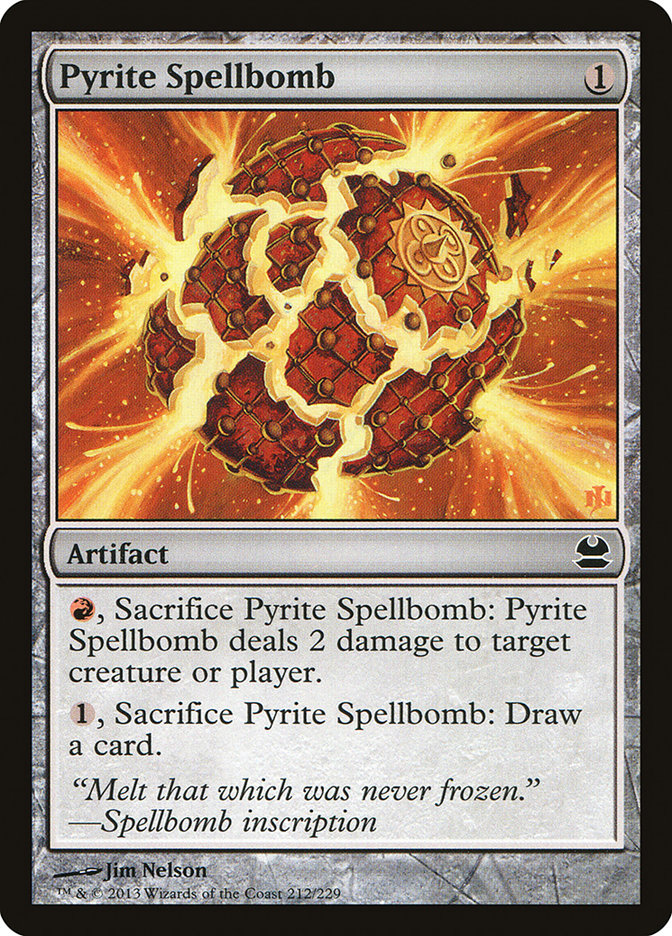 Pyrite Spellbomb [Modern Masters] | Good Games Morley