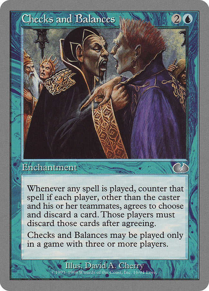 Checks and Balances [Unglued] | Good Games Morley