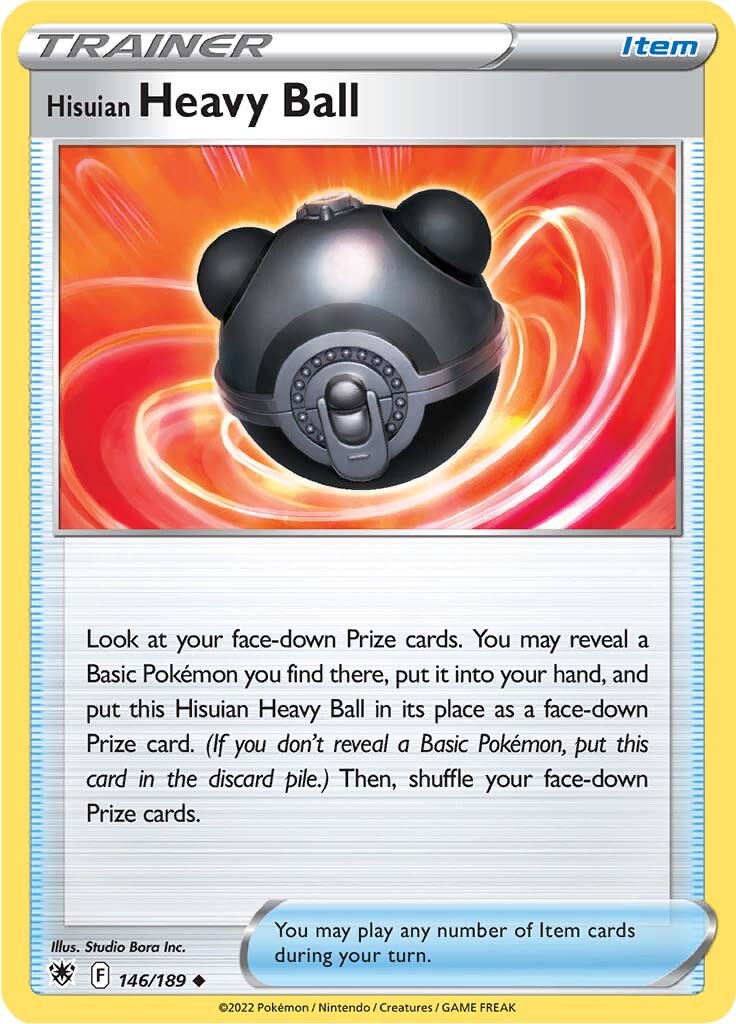 Hisuian Heavy Ball (146/189) [Sword & Shield: Astral Radiance] | Good Games Morley