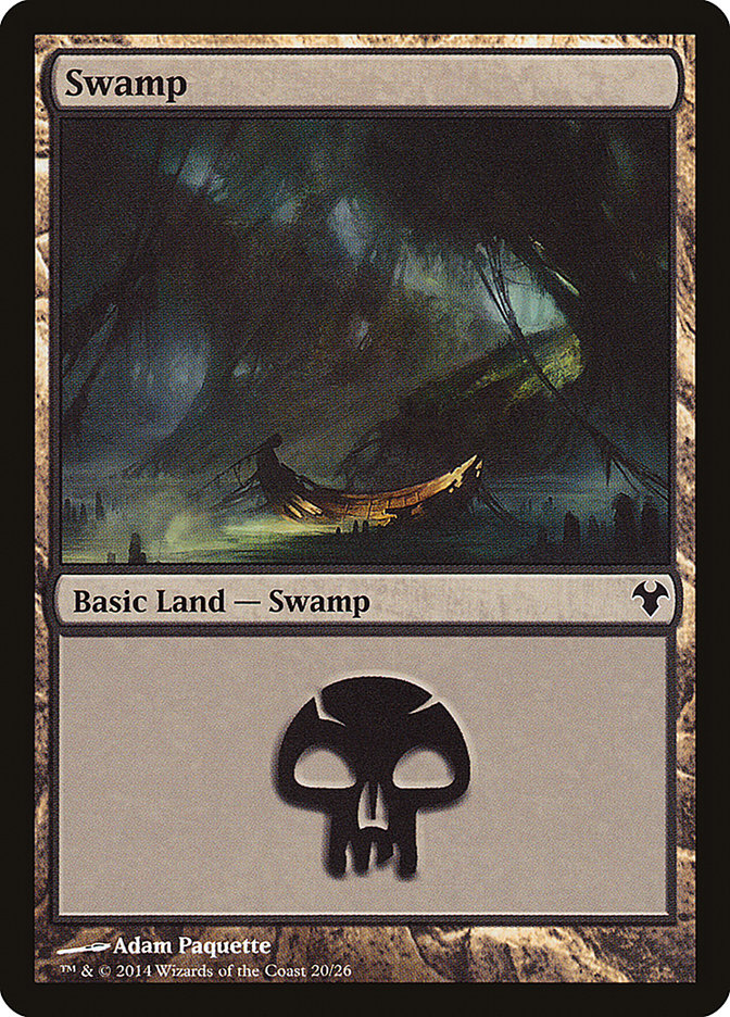 Swamp (20) [Modern Event Deck 2014] | Good Games Morley