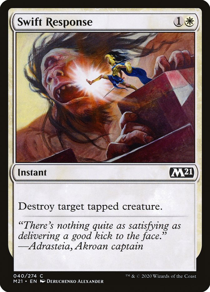 Swift Response [Core Set 2021] | Good Games Morley