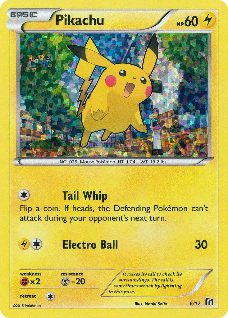 Pikachu (6/12) [McDonald's Promos: 2015 Collection] | Good Games Morley