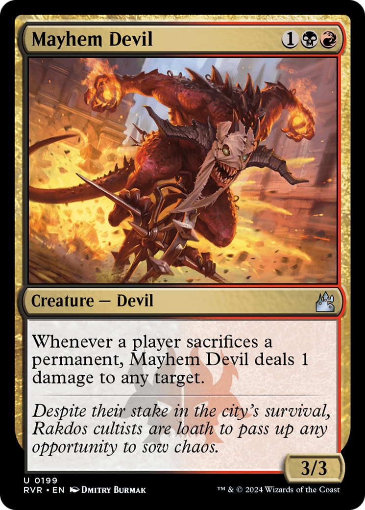 Mayhem Devil [Ravnica Remastered] | Good Games Morley