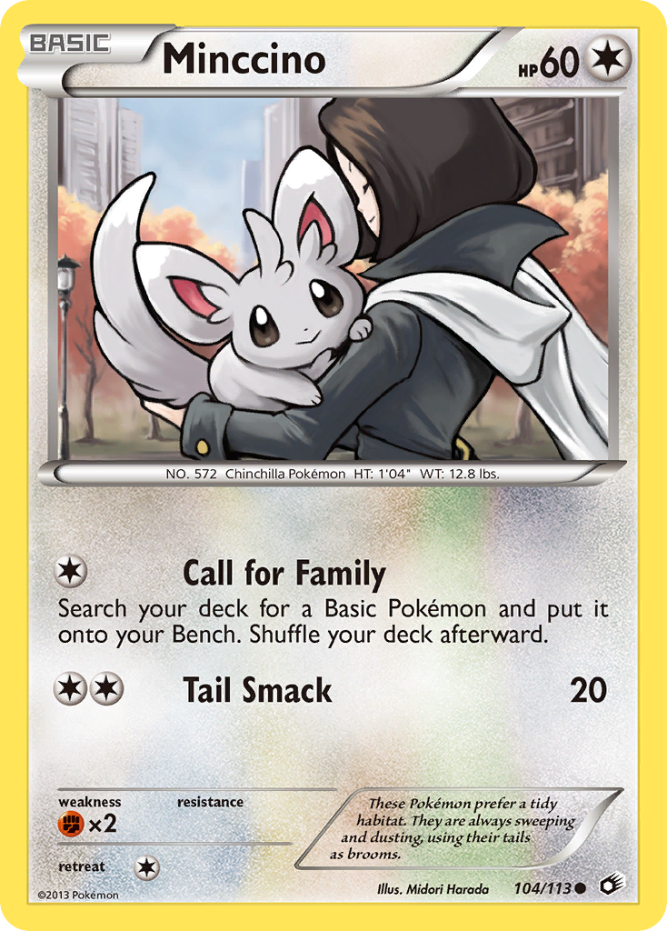Minccino (104/113) [Black & White: Legendary Treasures] | Good Games Morley