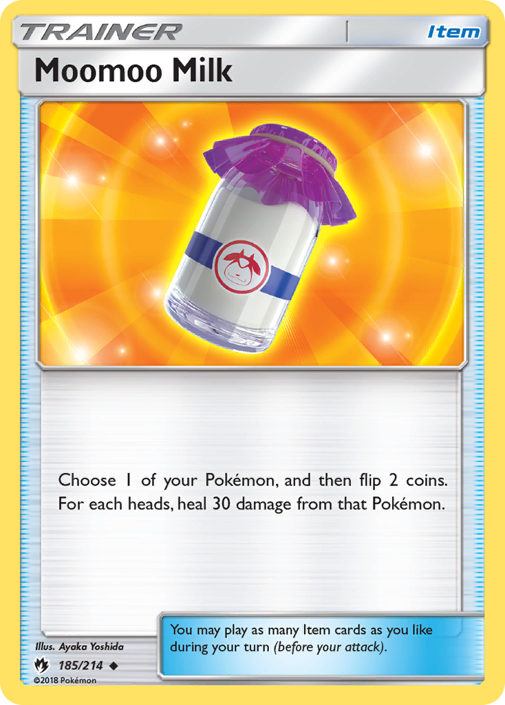 Moomoo Milk (185/214) [Sun & Moon: Lost Thunder] | Good Games Morley
