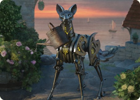 Clockwork Fox Art Card [Commander Legends: Battle for Baldur's Gate Art Series] | Good Games Morley