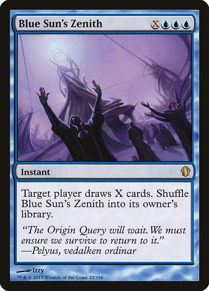 Blue Sun's Zenith [Commander 2013] | Good Games Morley