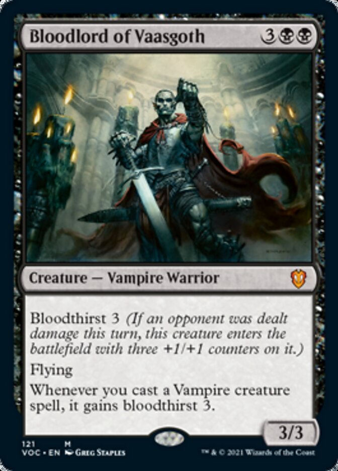 Bloodlord of Vaasgoth [Innistrad: Crimson Vow Commander] | Good Games Morley