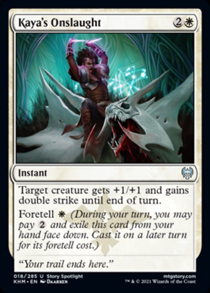 Kaya's Onslaught [Kaldheim] | Good Games Morley
