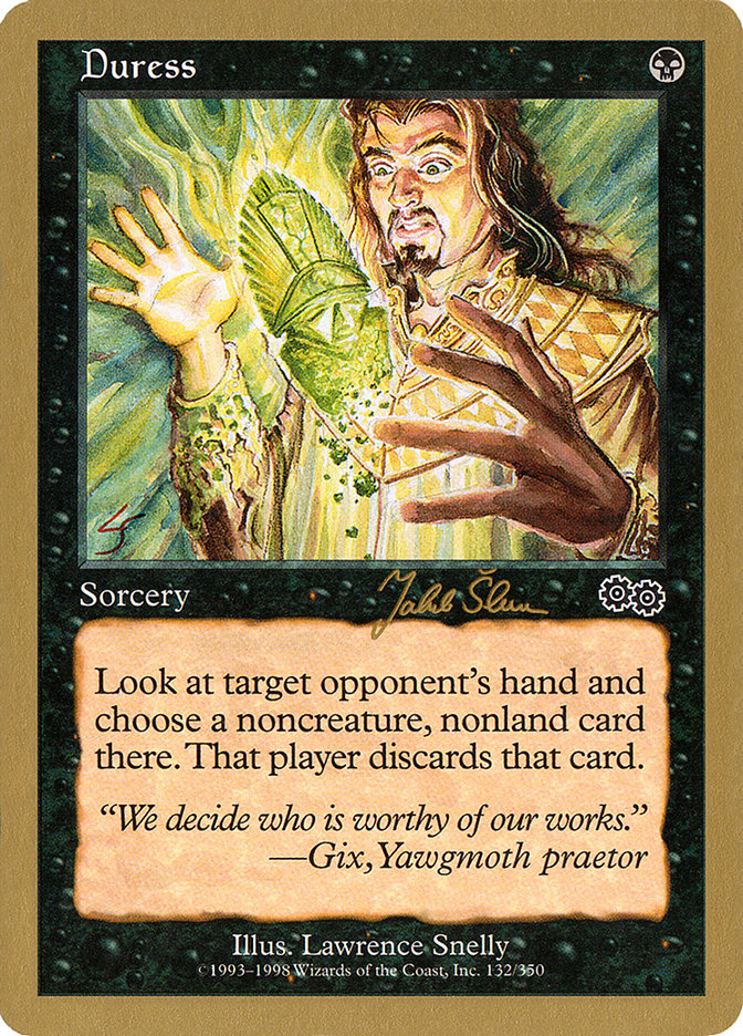 Duress (Jakub Slemr) [World Championship Decks 1999] | Good Games Morley