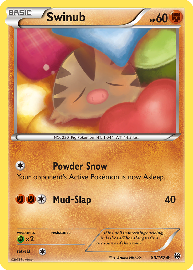Swinub (80/162) [XY: BREAKthrough] | Good Games Morley
