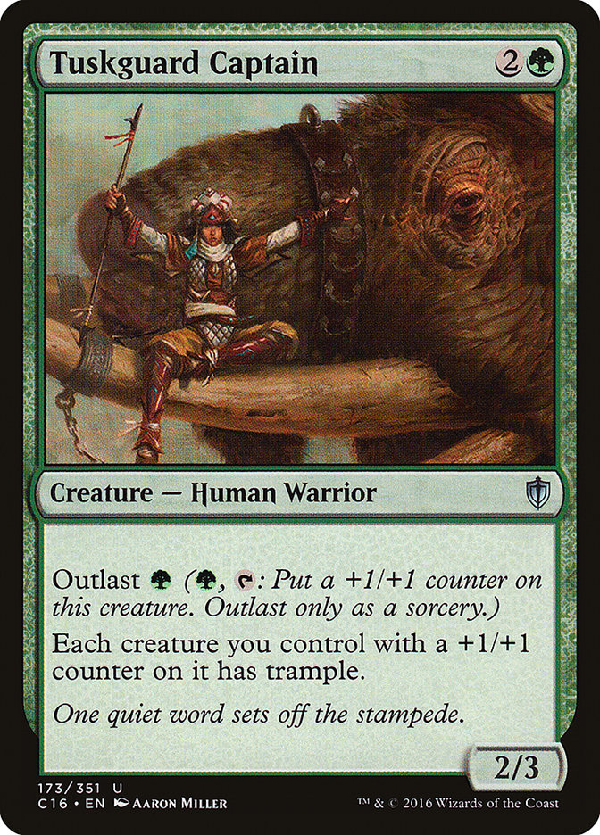 Tuskguard Captain [Commander 2016] | Good Games Morley