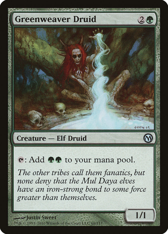 Greenweaver Druid [Duels of the Planeswalkers] | Good Games Morley