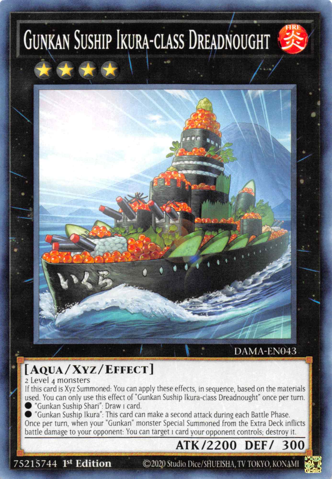 Gunkan Suship Ikura-class Dreadnought [DAMA-EN043] Common | Good Games Morley