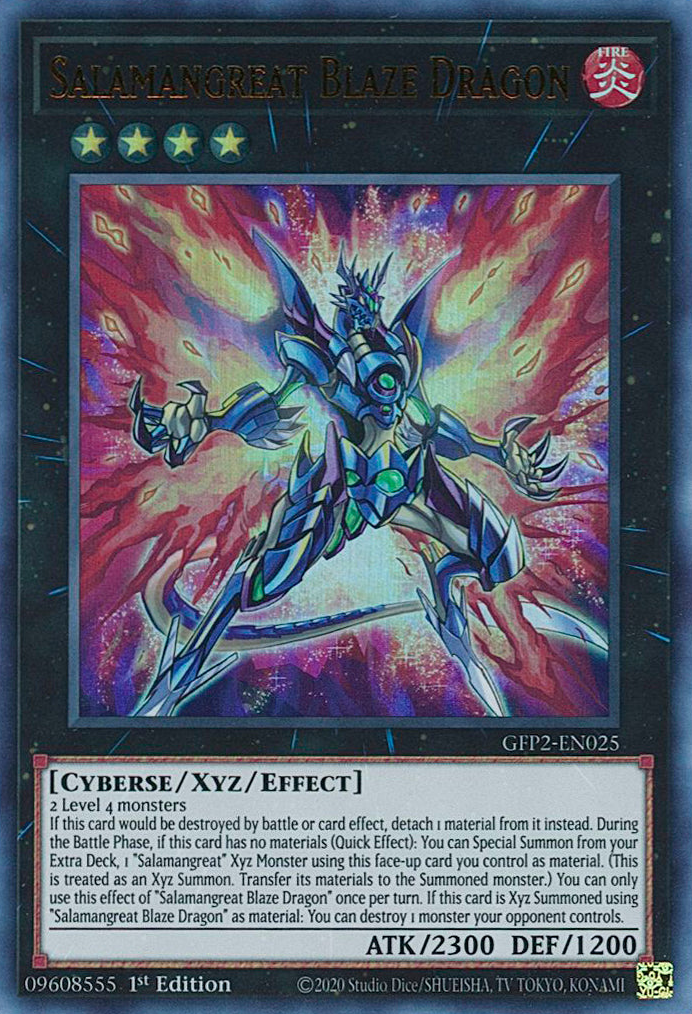 Salamangreat Blaze Dragon [GFP2-EN025] Ultra Rare | Good Games Morley