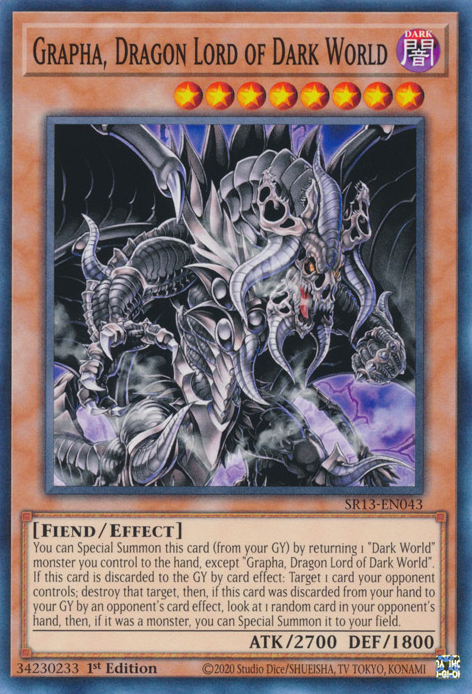 Grapha, Dragon Lord of Dark World [SR13-EN043] Common | Good Games Morley