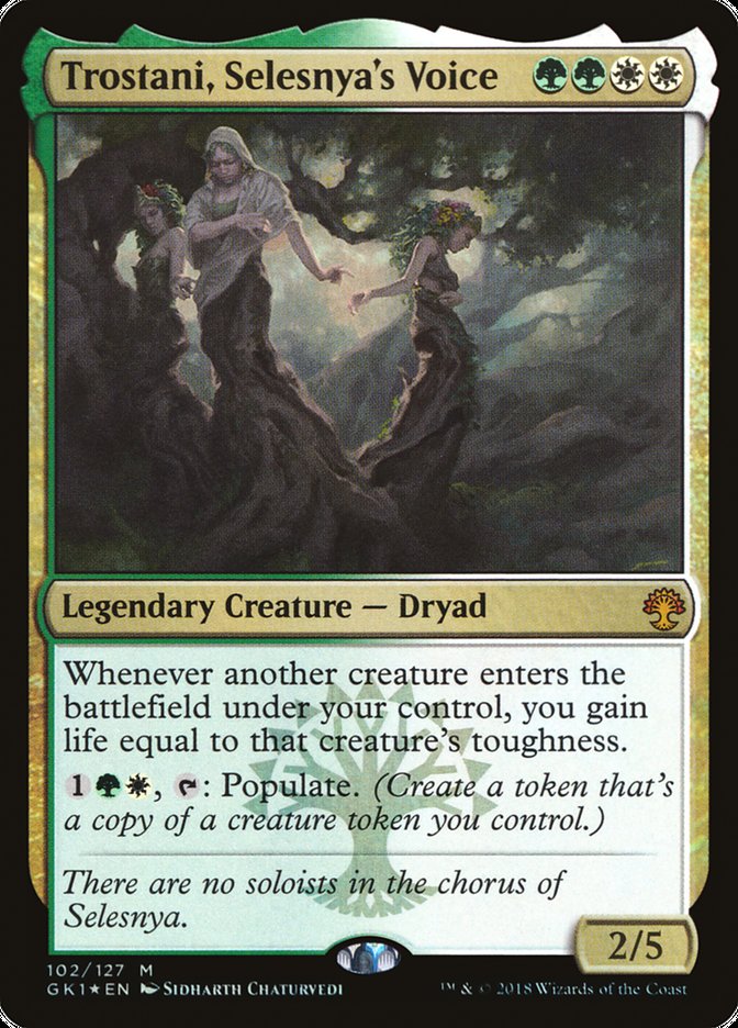 Trostani, Selesnya's Voice [Guilds of Ravnica Guild Kit] | Good Games Morley