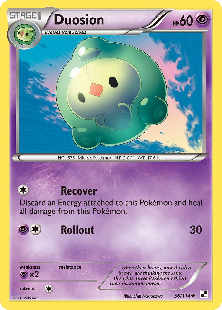 Duosion (56/114) [Black & White: Base Set] | Good Games Morley