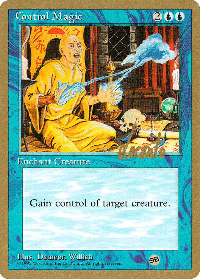 Control Magic (Michael Loconto) (SB) [Pro Tour Collector Set] | Good Games Morley