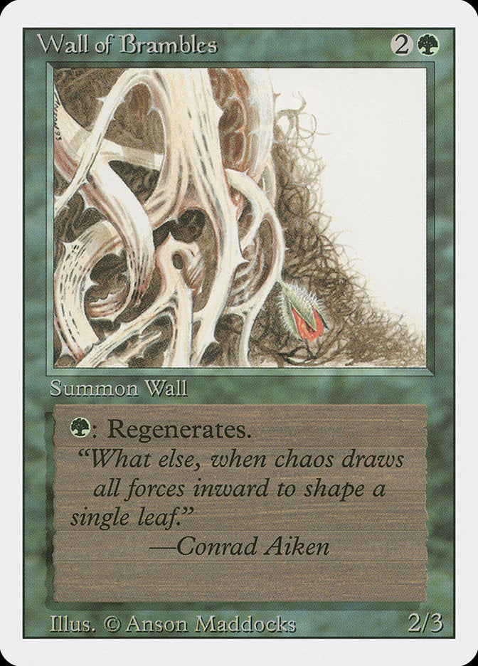 Wall of Brambles [Revised Edition] | Good Games Morley