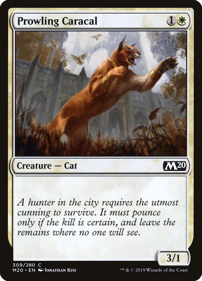 Prowling Caracal [Core Set 2020] | Good Games Morley