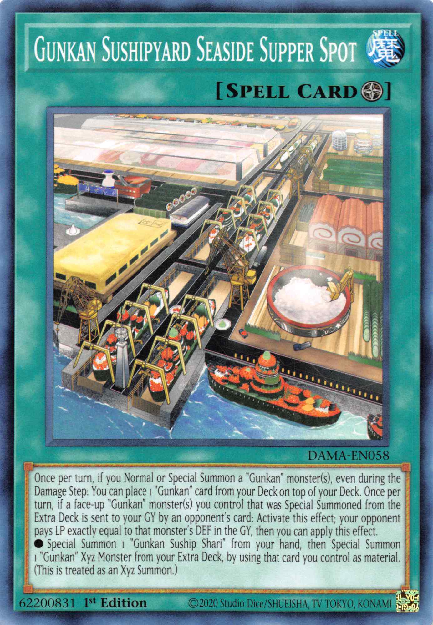 Gunkan Sushipyard Seaside Supper Spot [DAMA-EN058] Common | Good Games Morley