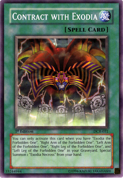 Contract with Exodia [DCR-031] Common | Good Games Morley