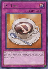D - Time [LCGX-EN149] Rare | Good Games Morley