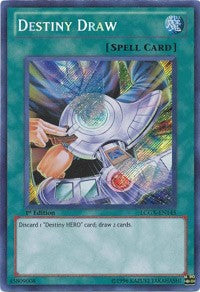 Destiny Draw [LCGX-EN145] Secret Rare | Good Games Morley