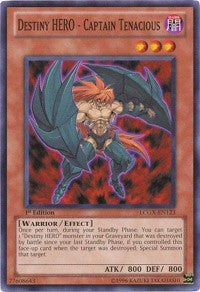 Destiny HERO - Captain Tenacious [LCGX-EN123] Common | Good Games Morley
