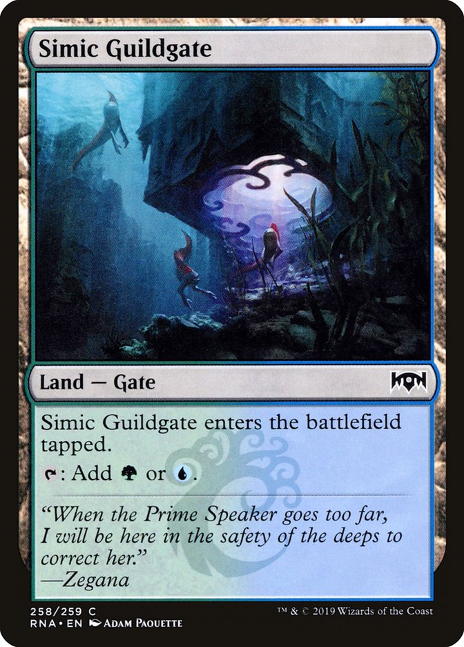 Simic Guildgate (258/259) [Ravnica Allegiance] | Good Games Morley