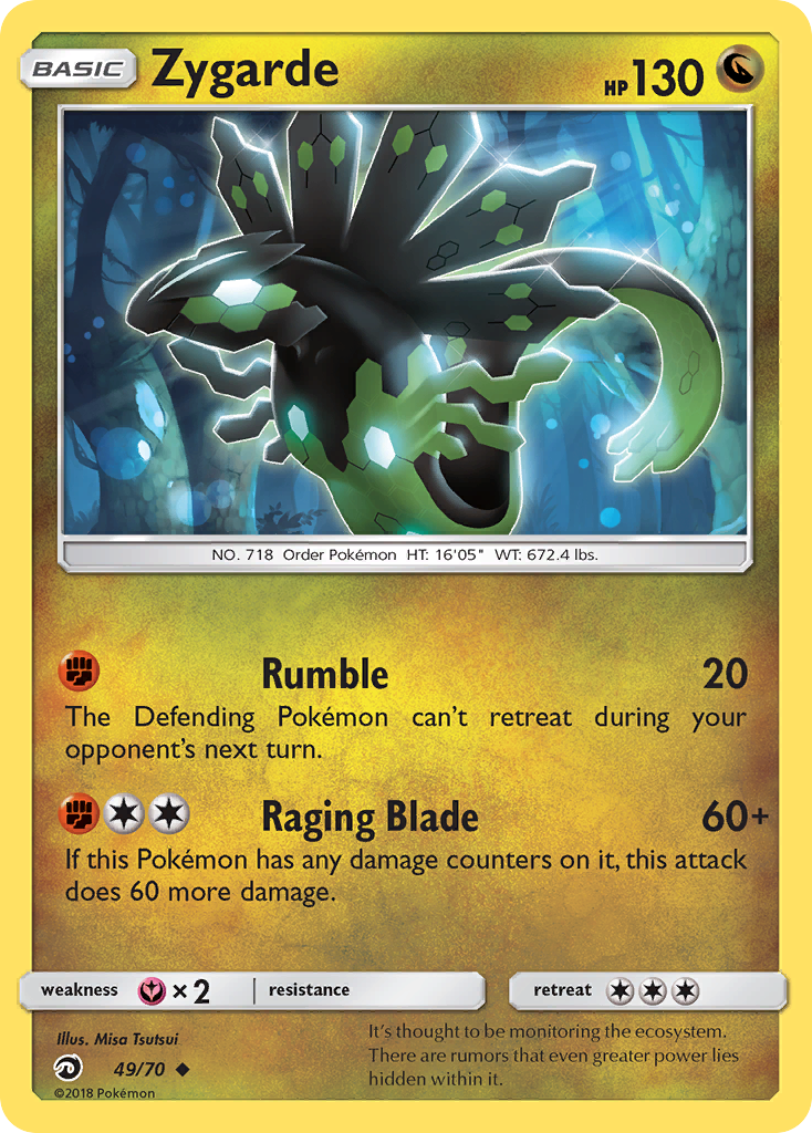 Zygarde (49/70) [Sun & Moon: Dragon Majesty] | Good Games Morley