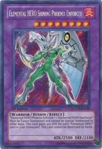 Elemental HERO Shining Phoenix Enforcer [LCGX-EN139] Secret Rare | Good Games Morley